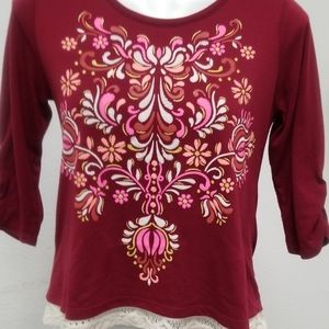 Arizona Jean's xl 18 1/2 girls top